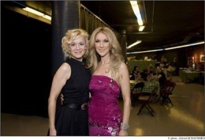 Veronic and Celine Dion