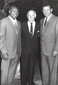 Archie Moore, Walter Winchell & Morrie Ratner