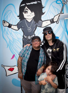 Criss Angel inspired patient exam room at Cure 4 The Kids Foundation